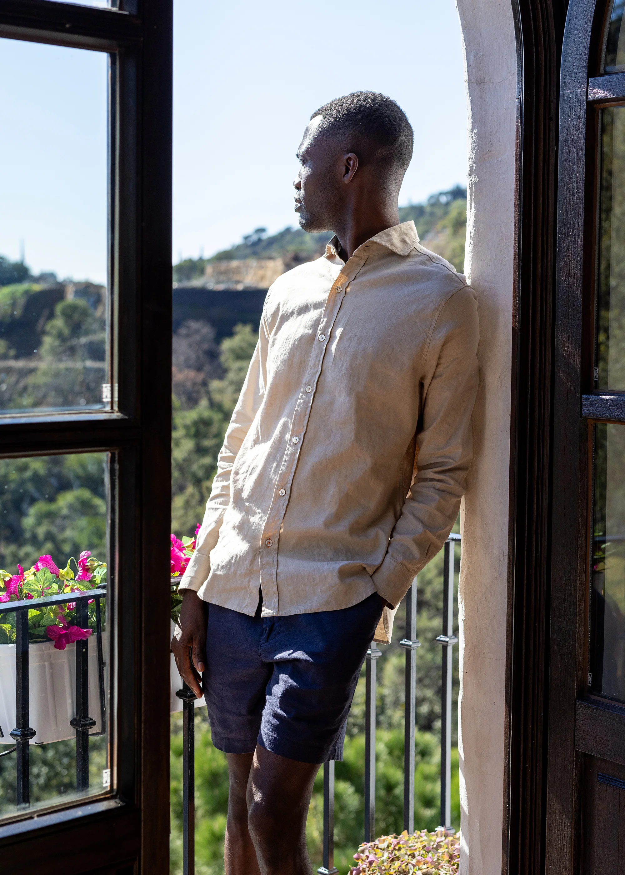 Samos Linen Short - Image 2